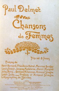 Kvinders sange af Théophile Alexandre Steinlen