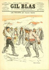 Cover af "" Gil Blas"" af Théophile Alexandre Steinlen