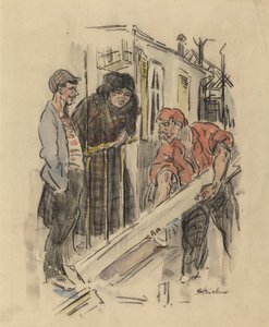 Sladder, slutningen af det 19.-begyndelsen af det 20. århundrede. af Théophile Alexandre Steinlen