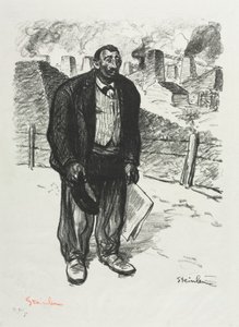 Den ærlige arbejder af Théophile Alexandre Steinlen