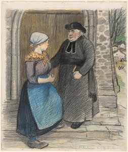 Penitens, 1899. af Théophile Alexandre Steinlen
