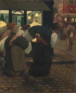 Vasketøjerne af Théophile Alexandre Steinlen