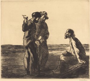 Tre ledsagere af Théophile Alexandre Steinlen
