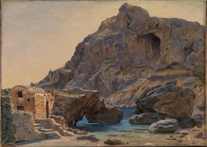 Udsigt over Marina Piccola, Capri: Eftermiddagslys