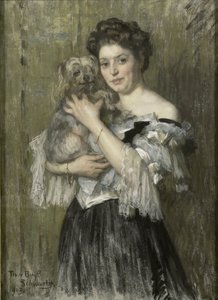 Mary Catherine Josephine Jordan (1866-1948). Hustru til maleren George Hendrik Breitner