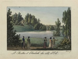 Elizabeth-pavillonen i Pavlovsk Park, 1810