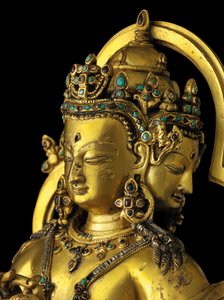 Figur af Vairochana, Densatil af Tibetan School