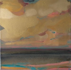 Guldsky Sea Swell af Tiffany Lynch