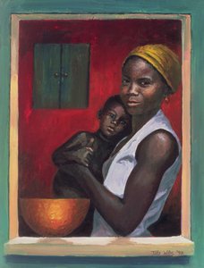 Gennem vinduet, 1992 af Tilly Willis