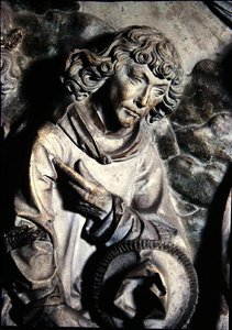 Graven af Henri II (973-1024) og hans kone Kunigunde, detalje af St. Laurence