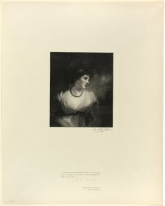 Grevinde af Oxford, fra Old English Masters af Timothy Cole