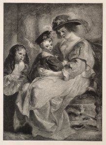 Helen Fourment og hendes børn, 1894. af Timothy Cole