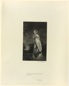 Lady Derby (Miss Farren), fra Old English Masters af Timothy Cole