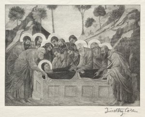 Gamle italienske mestre: Jomfruens begravelse, 1888-1892. af Timothy Cole