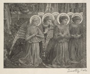 Gamle italienske mestre: Englegruppe, 1888-1892. af Timothy Cole