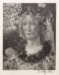 Gamle italienske mestre: leder af flora, 1888-1892. af Timothy Cole