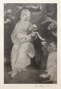 Gamle italienske mestre: Madonna og barn, 1888-1892. af Timothy Cole