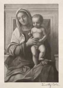 Gamle italienske mestre: Madonna og barn, 1888-1892.