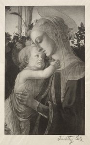 Gamle italienske mestre: Madonna og barn, 1890.