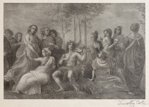 Gamle italienske mestre: Parnassus, 1888-1892. af Timothy Cole