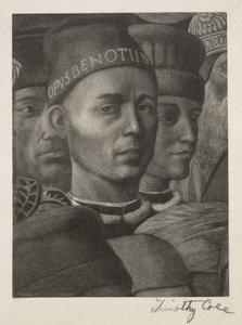 Gamle italienske mestre: Portræt af Benozzo Gozzoli, 1888-1892. af Timothy Cole