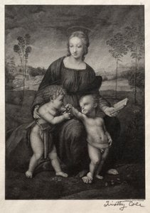 Gamle italienske mestre: Guldfinkens madonna, 1888-1892. af Timothy Cole