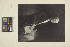 Portræt af John D. Rockefeller (blæk) af Timothy Cole