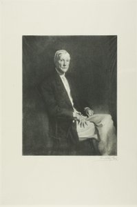 Portræt af John D. Rockefeller af Timothy Cole