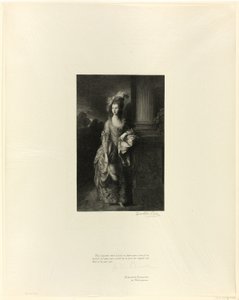 Den ærede fru Graham, fra Old English Masters