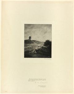 Vindmøllen, fra Old English Masters af Timothy Cole
