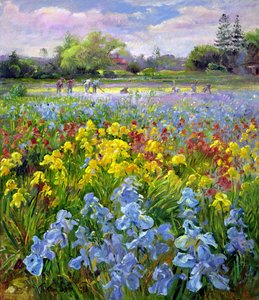 Hoeing Team og Iris Fields af Timothy Easton