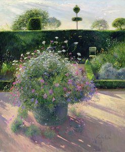 Last Rays Around the Copper (olie på lærred) af Timothy Easton