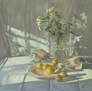 Refleksioner og skygger (olie på lærred) af Timothy Easton