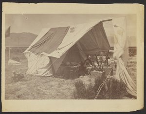[Mr. J. Terrey Gardner som U.S. Grant, 40th Parallel, Ruby Valley, Nevada].