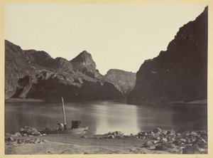 Black Cañon, Colorado River, fra Camp 8, set ovenfra