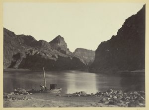 Black Cañon, Colorado River, fra Camp 8, set ovenfra
