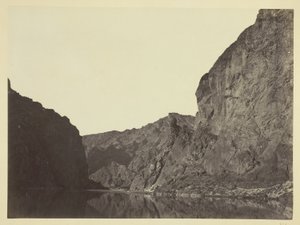Black Cañon, Colorado River, set nedefra fra Big Horn Camp af Timothy O