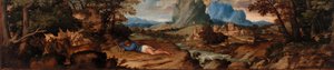 Sovende hyrde af Titian (Tiziano Vecellio)