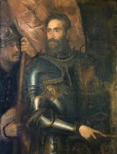 Portræt af Pier Luigi Farnese af Titian (c.1488 1576)