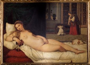 Venus fra Urbino af Titian (c.1488-1576)