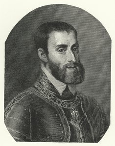 Charles V, hellig romersk kejser (gravering)