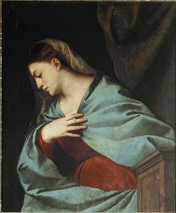 Polyptykon Averoldi: Jomfru meddelt af Titian (c.1488 1576)