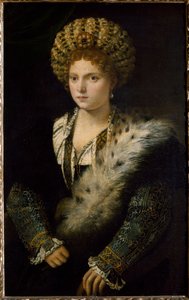 Portræt af Isabella d