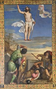 Jesu opstandelse af Titian (c.1488 1576)