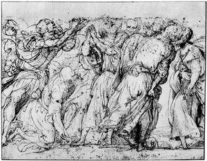 Gruppe af apostle, 1516-1518, 1937 af Tiziano Vecelli