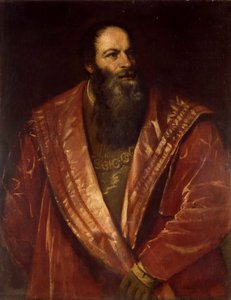 Italiensk: Portræt af Pietro Aretino Portræt af Pietro Aretino af Titian