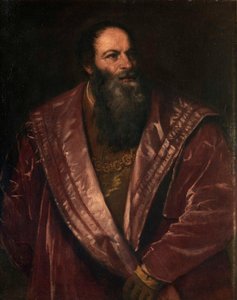 Italiensk: Portræt af Pietro Aretino Portræt af Pietro Aretino af Titian