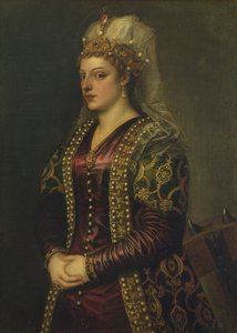 Portræt af Caterina Cornaro, kone til Jakob II af Cypern