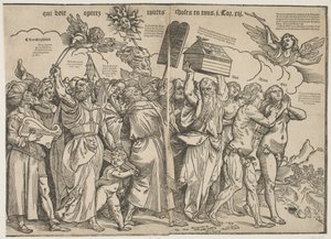 Profeterne I og Adam og Eva, ca. 1511 af Tiziano Vecelli