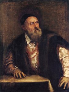Selvportræt, ca 1550-1562. af Titian